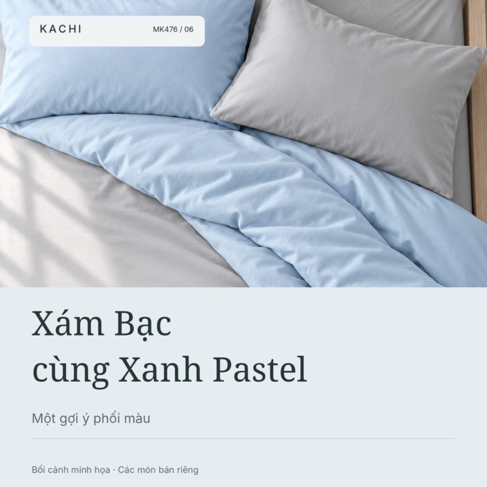 Vỏ gối Kachi Tencel Blend MK476/MK480 – hình ảnh chi tiết 4