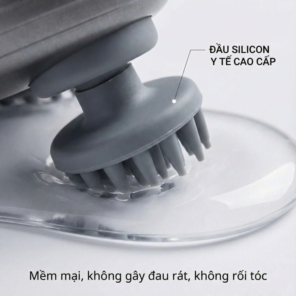 Hình ảnh chi tiết: Máy Massage Đầu Không Dây Kachi MK399 – Giải Pháp Thư Giãn Hiệu Quả Cho Người Bận Rộn