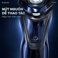 Máy cạo râu Kachi MK484 – 3 đầu cạo linh hoạt 3D, chống nước IPX7