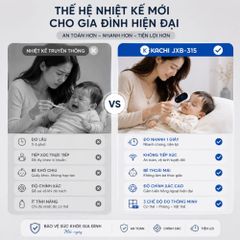 Máy Đo Nhiệt Kế Kachi JXB-315 MK | Đo nhiệt độ cơ thể, nhiệt độ phòng, nhiệt độ bề mặt đồ vật