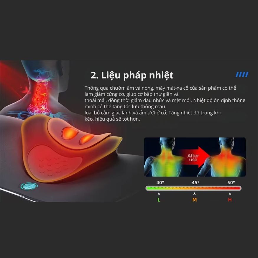 Máy Trị Liệu Cổ Vai Gáy Kachi MK426 - Giải Pháp Giảm Đau Mỏi, Phục Hồi Cột Sống Cổ Tại Nhà