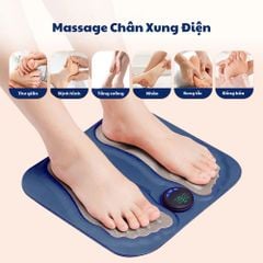 Thảm Massage Chân Xung Điện Kachi MK424 Pin Sạc - Giảm Đau Mỏi, Cải Thiện Tuần Hoàn Máu