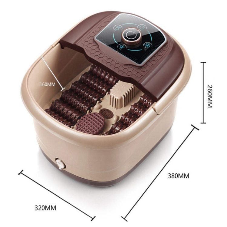 Bồn Ngâm Chân Massage Sục Khí KACHI MK440 - Tự Động Giữ Nước Ấm, Có Khay Thảo Dược