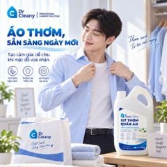 Nước xịt thơm quần áo Dr Cleany 2kg cho tiệm giặt