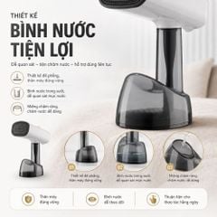 Bàn Ủi Hơi Nước Hút Giữ Vải Kachi MK475 – Giữ Vải Ổn Định, Ủi Phẳng Dễ Hơn