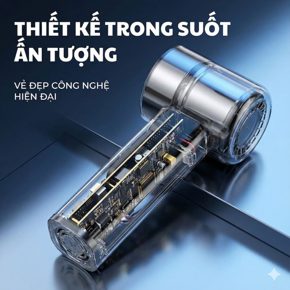 Quạt Sò Lạnh Cầm Tay Kachi MK419: Mát Lạnh Tức Thì, Đánh Tan Nóng Bức!