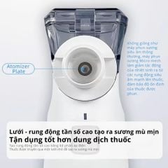 Máy Xông Khí Dung Cầm Tay Kachi YS35: Giải Pháp Hô Hấp Linh Hoạt Mọi Lúc, Mọi Nơi