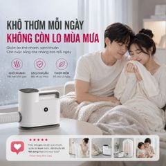 Máy Sấy Quần Áo UV Mishio MK308 – Sấy Khô, Khử Mùi, Hỗ Trợ Khử Khuẩn Cho Cả Gia Đình