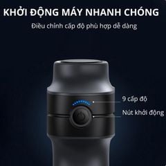 Máy massage cầm tay Kachi MK377 với 9 cấp độ rung