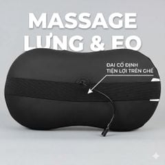 Gối massage không dây Kachi dòng cao cấp MK343 - New