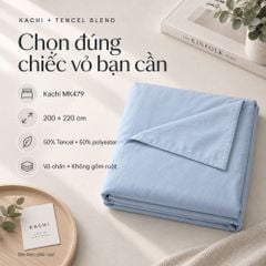 Vỏ chăn Kachi Tencel Blend 200 × 220 cm MK479 – 4 màu tùy chọn