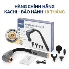 Gậy Massage Kachi MK405 – Súng Massage Cầm Tay Có Tay Nối Dài, Thư Giãn Sâu Từng Nhóm Cơ