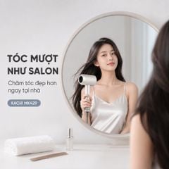 Máy Sấy Tóc Tốc Độ Cao Kachi ION (110.000 vòng/phút) - Sấy Nhanh, Chăm Sóc Tóc Ion Âm, Kiểm Soát Nhiệt NTC