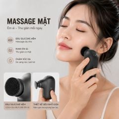 Máy massage mini KACHI MK453 - Kèm đầu massage mặt chuyên dụng