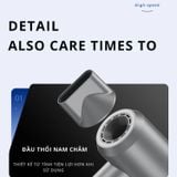  Máy Sấy Tóc Tốc Độ Cao Kachi MK429 ION (110.000 vòng/phút) - Sấy Nhanh, Chăm Sóc Tóc Ion Âm, Kiểm Soát Nhiệt NTC 