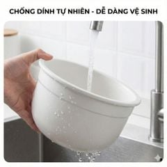 Nồi Cơm Điện Lòng Sứ 1.8Lít Mishio MK402 Không Bong Tróc Men Chống Dính Tự Nhiên