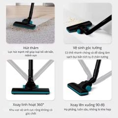 Máy Hút Bụi Cầm Tay Kachi MK439 – Lực Hút Mạnh 15.000Pa, Gọn Nhẹ, Hiệu Quả Tối Ưu