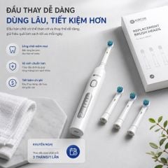 Bàn Chải Điện Đầu Xoay Tròn Kachi MK361