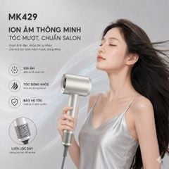 Máy Sấy Tóc Tốc Độ Cao Kachi ION (110.000 vòng/phút) - Sấy Nhanh, Chăm Sóc Tóc Ion Âm, Kiểm Soát Nhiệt NTC