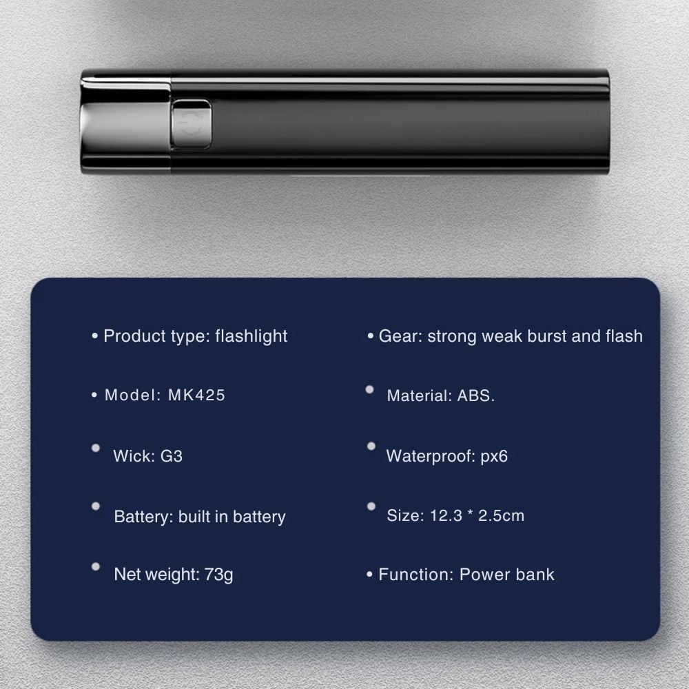 Đèn Pin Sạc Đa Năng Kachi MK425: Soi Rọi Mọi Hành Trình, Bừng Sáng Mọi Cuộc Vui