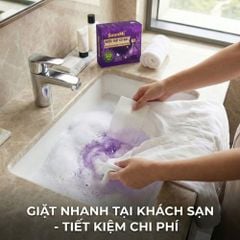 Nước Giặt Cô Đặc SoonMi Hương Lavender - Công Nghệ Giặt Tẩy Thế Hệ Mới (Hộp 30 Tờ) MK