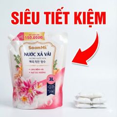 Nước Xả Soonmi 3kg: Bí Quyết Quần Áo Mềm Mại, Ngát Hương Suốt 3 Tuần MK