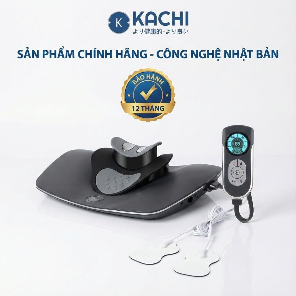 Máy Trị Liệu Cổ Vai Gáy Kachi MK426 - Giải Pháp Giảm Đau Mỏi, Phục Hồi Cột Sống Cổ Tại Nhà