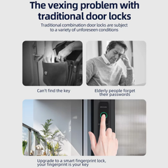 Khóa Thông Minh Kachi MK47 Chính Hãng - Chuyên Dụng Cho Cửa Nhôm Xingfa & Đố Hẹp