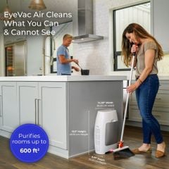 Trạm Hút Rác Quét Nhà Tự Động Kachi MK888: Tích Hợp Máy Lọc Không Khí, Hút Lông Thú Cưng & Hút Tóc Chuyên Dụng