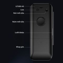 Khóa Cửa Thông Minh Kachi MK45 cho cửa không có khung như cửa kính, cửa gỗ trượt – Mở Khóa App + Vân tay + Chìa khóa + Thẻ từ + Mã số