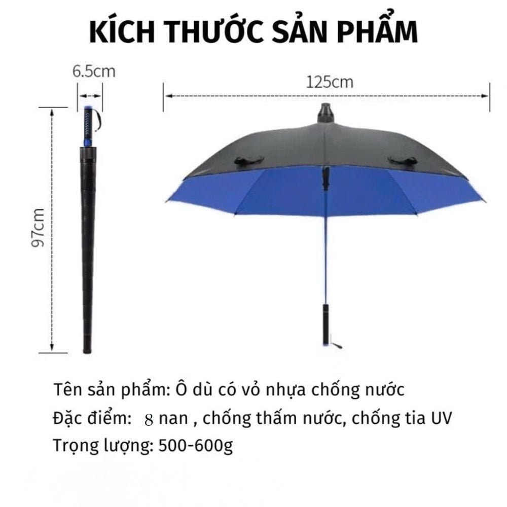 Hình ảnh chi tiết: Ô Che Mưa Cỡ Lớn MK416 – Dù Cao Cấp Gập Gọn, Tự Động, Chống Gió Lật, Chống Tia UV