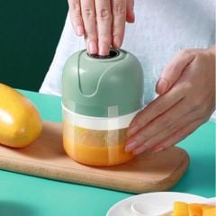 Máy Xay Tỏi Ớt Mini Chạy Pin Mishio MK420