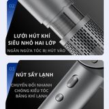  Máy Sấy Tóc Tốc Độ Cao Kachi MK429 ION (110.000 vòng/phút) - Sấy Nhanh, Chăm Sóc Tóc Ion Âm, Kiểm Soát Nhiệt NTC 