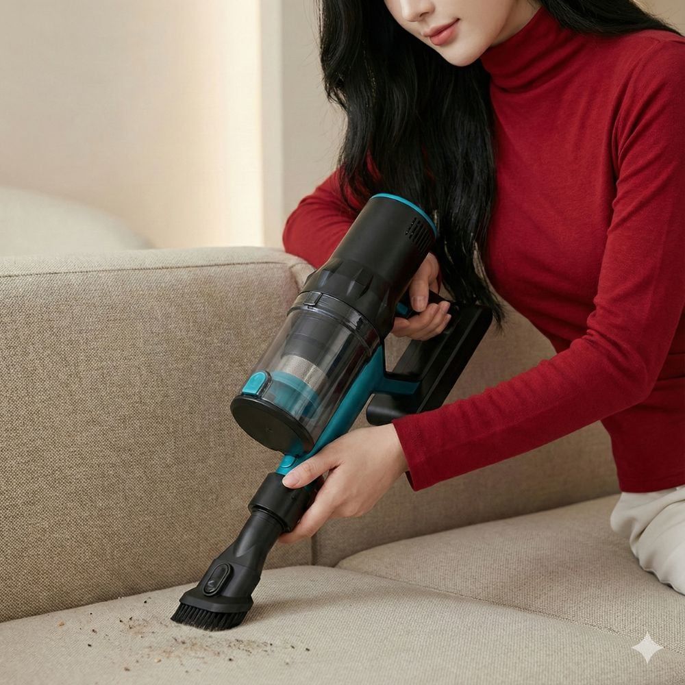 Máy Hút Bụi Cầm Tay Kachi MK439 – Lực Hút Mạnh 15.000Pa, Gọn Nhẹ, Hiệu Quả Tối Ưu