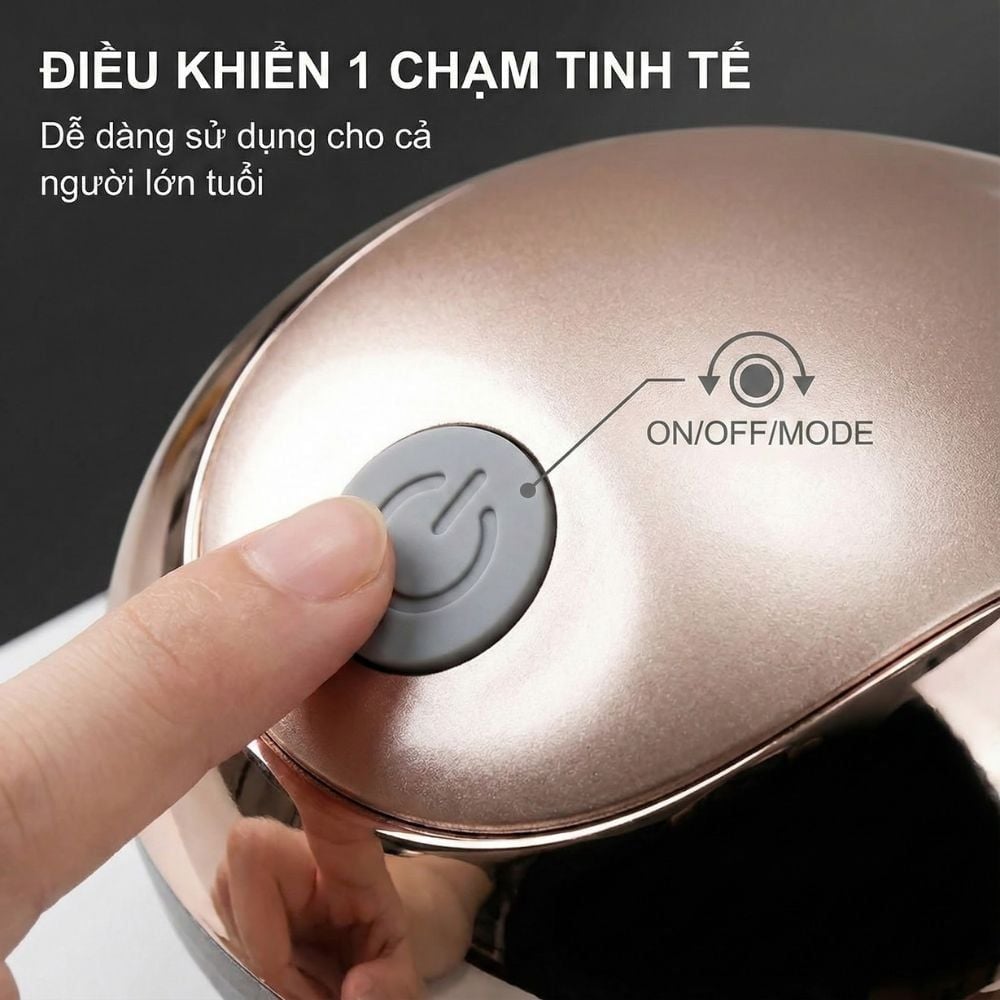 Hình ảnh chi tiết: Máy Massage Đầu Không Dây Kachi MK399 – Giải Pháp Thư Giãn Hiệu Quả Cho Người Bận Rộn