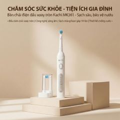 Bàn Chải Điện Đầu Xoay Tròn Kachi MK361