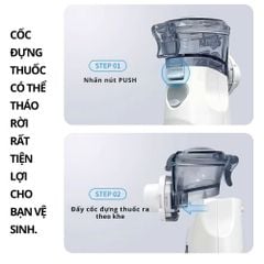 Máy Xông Khí Dung Cầm Tay Kachi YS35: Giải Pháp Hô Hấp Linh Hoạt Mọi Lúc, Mọi Nơi