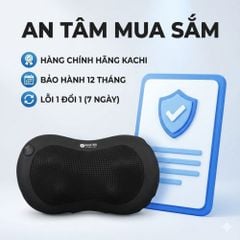 Gối massage không dây Kachi dòng cao cấp MK343 - New
