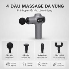 Máy massage cầm tay Kachi MK377 với 9 cấp độ rung