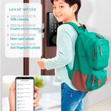  Khóa Cửa Thông Minh Kachi MK44 – Mở Khóa App Tuya + Vân tay + Chìa khóa + Thẻ từ + Mã số 