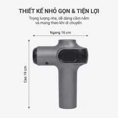 Máy massage cầm tay Kachi MK377 với 9 cấp độ rung