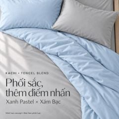Chăn ga gối Kachi Tencel Blend – Drap, vỏ chăn và vỏ gối nhiều màu MK476 MK477 MK478 MK479 MK480