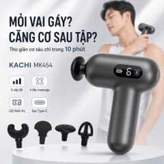 Súng Massage Cầm Tay Kachi MK454 – Giải Pháp Thư Giãn Cơ Chuyên Sâu & Thông Minh