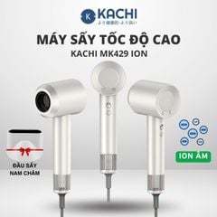 Máy Sấy Tóc Tốc Độ Cao Kachi ION (110.000 vòng/phút) - Sấy Nhanh, Chăm Sóc Tóc Ion Âm, Kiểm Soát Nhiệt NTC