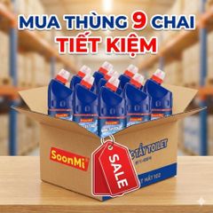 Nước Tẩy Toilet SoonMi 880ml - Diệt 99.9% Vi Khuẩn, Tẩy Sạch Vết Ố Vàng MK