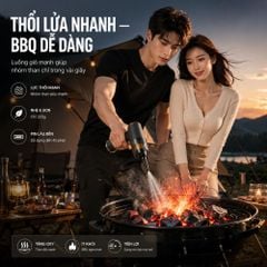 Máy Thổi Bụi vệ sinh Không Dây Kachi MK367 kèm phụ kiện hút bụi
