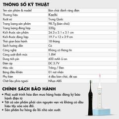 Bàn chải điện Kachi MK455 rung sóng âm dòng cao cấp