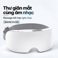 Máy massage mắt 16 đầu rung KACHI MK380 phun sương thư giãn