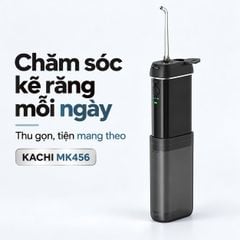 Máy Tăm Nước Không Dây Kachi MK456 – Giải Pháp Chăm Sóc Răng Miệng Nhỏ Gọn Bỏ Túi Dễ Dàng