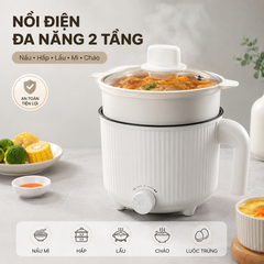 Nồi lẩu điện mini Mishio MK688